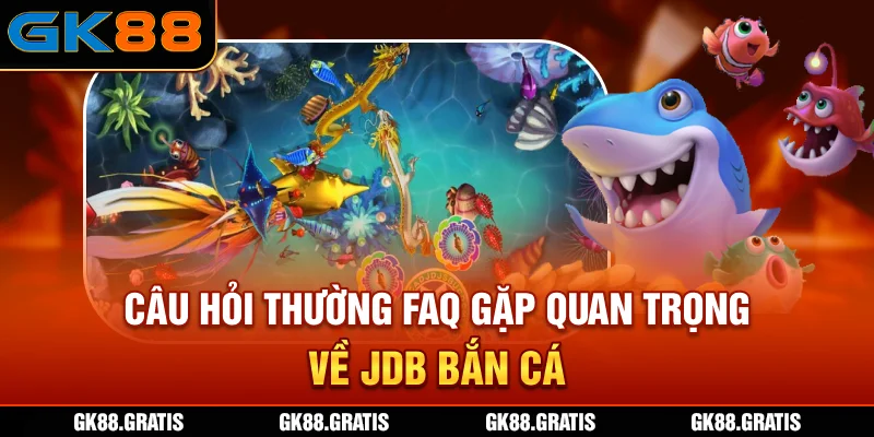 Câu hỏi thường FAQ gặp quan trọng về JDB bắn cá